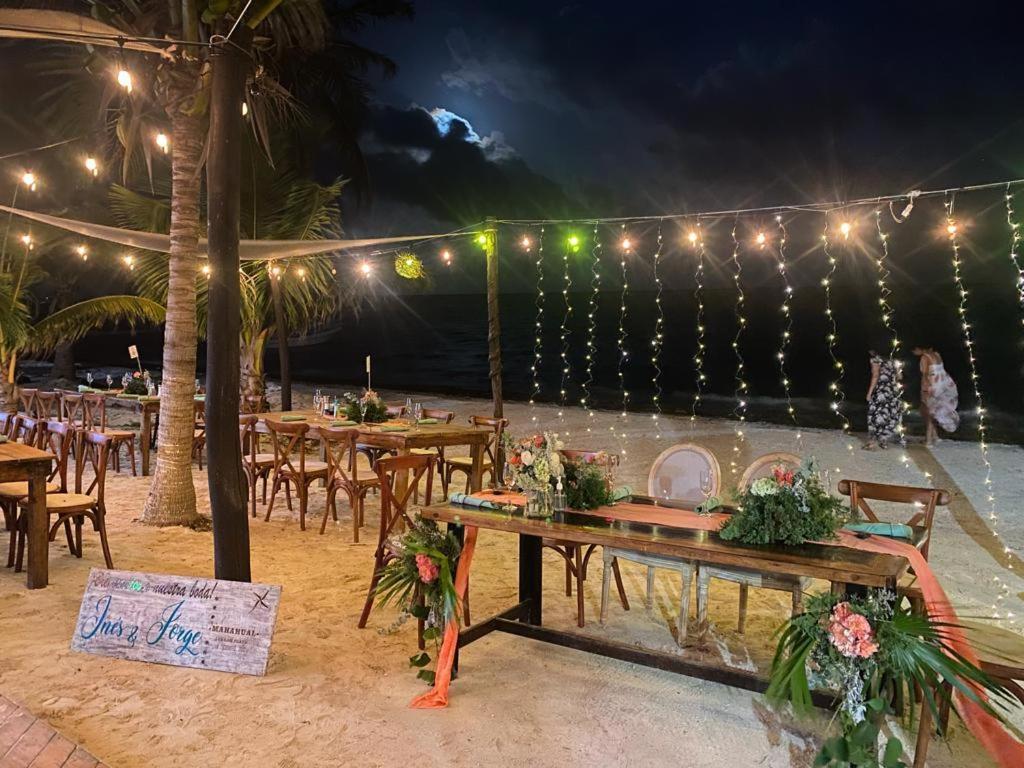 Hotel Luna De Plata Mahahual Exterior foto