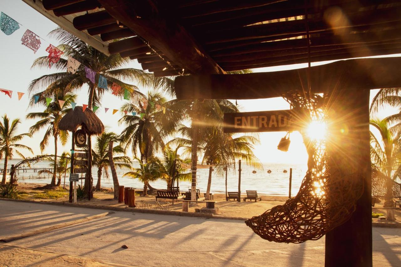 Hotel Luna De Plata Mahahual Exterior foto