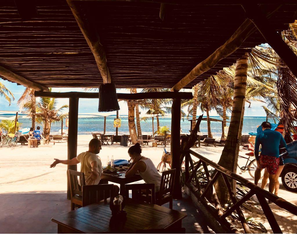 Hotel Luna De Plata Mahahual Exterior foto